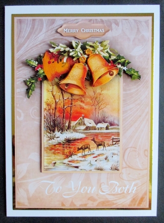 Christmas Sunset Quick Card by Davina Rundle