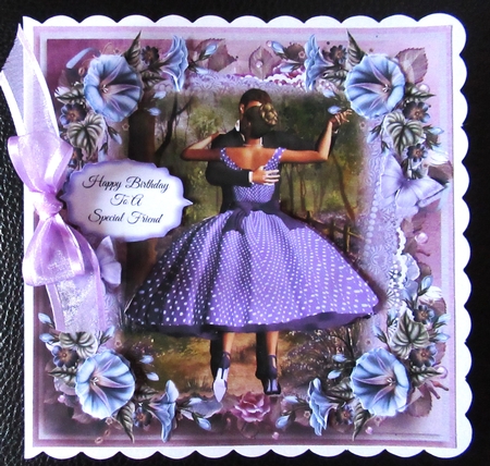 The Dance Vintage Style Topper by Davina Rundle