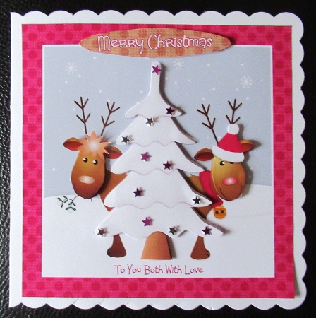 Rudolf and Friend Topper by Davina Rundle