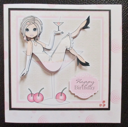 Cocktail Emma Topper Mini Kit by Davina Rundle