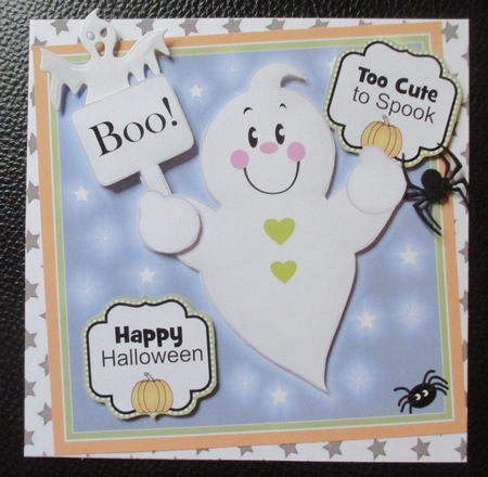 Boo to You! Halloween Topper by Davina Rundle