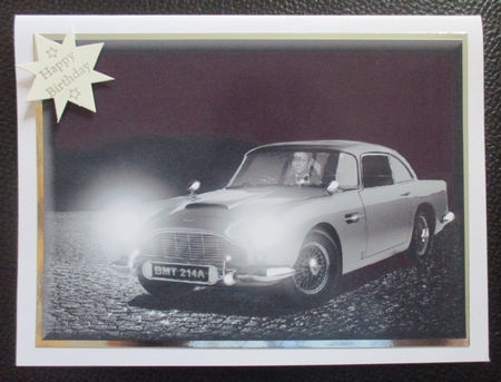 James Bond Aston Martin Db5 by Davina Rundle