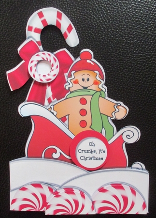 Have the Sweetest Christmas - Shaped Card Front by Davina Rundle