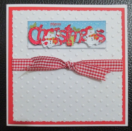 Large Dl Christmas Snowmen 3D Decoupage by Davina Rundle
