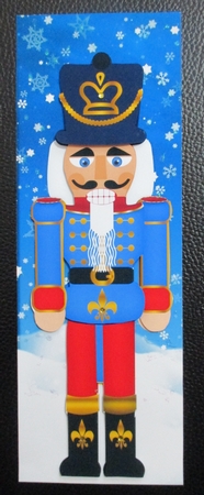 Nutcracker Soldier Christmas Step by Step Large Dl by Davina Rundle