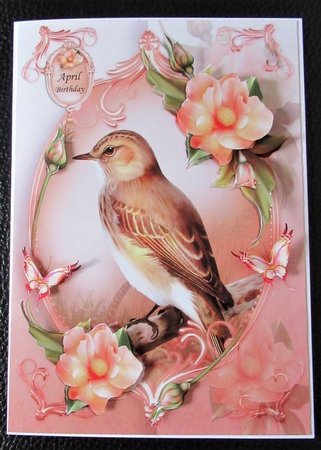 Vintage Spring Peach Roses Bumper Kit by Davina Rundle