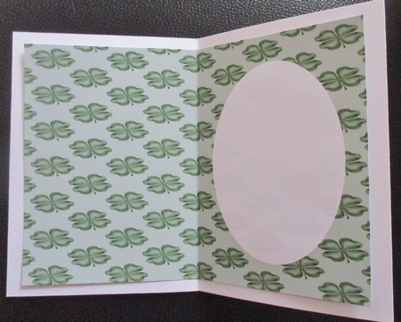 Lucky Clover Insert by Davina Rundle