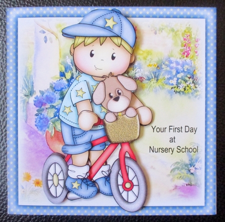 Josh on Bike Mini Kit by Davina Rundle