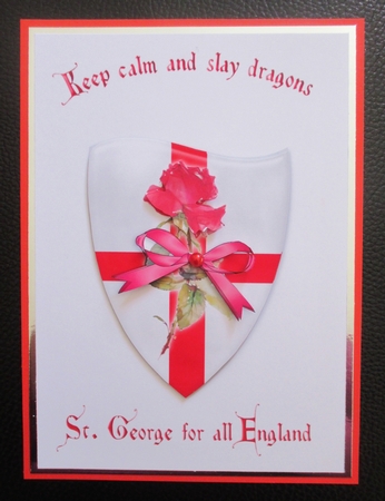 St. George Red Rose by Davina Rundle
