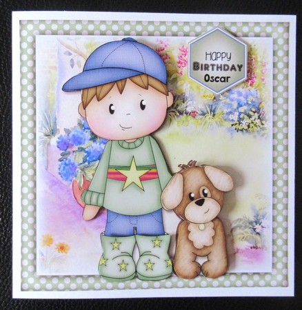 Josh and His Dog Mini Kit by Davina Rundle