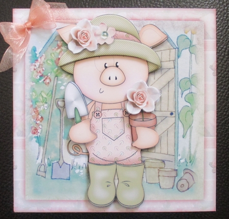 Lady Piggin' Gardening Mini Kit by Davina Rundle