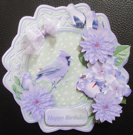 Pretty Bird Fancy Hexagon Card Mini Kit by Davina Rundle