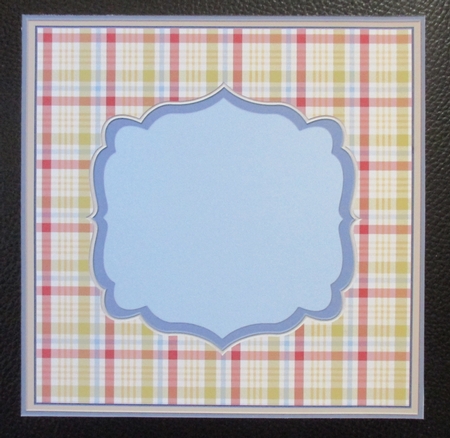 Checkered Pattern Insert to Match Cup620883_719 by Davina Rundle