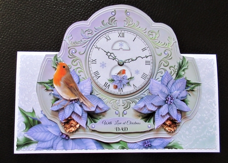 Christmas Clock by Davina Rundle