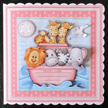 Animal Ark Birthday Ages Baby Christening Girl Mini Kit by Davina Rundle