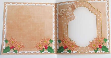 Winter Sunset My Husband to Fit 6in Folded Insert by Davina Rundle