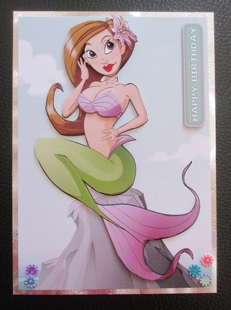 Mermaid Dudess Brown Hair by Davina Rundle