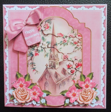 Blossom Church Anniversary 6in Floral Step by Step by Davina Rundle