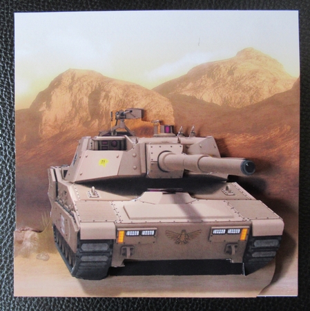 Happy Barn Finds - Abandoned Tank 2 3D Decoupage Insert+tag by Davina Rundle