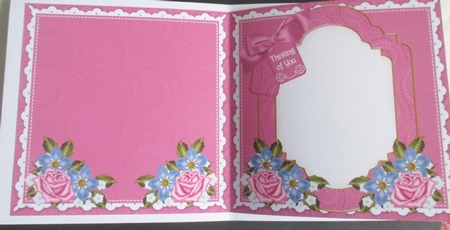 Wildflowers Thinking of You to Fit 6in Folded Insert by Davina Rundle