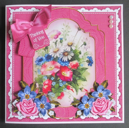 Wildflowers Thinking of You 6in Floral Step by Step by Davina Rundle