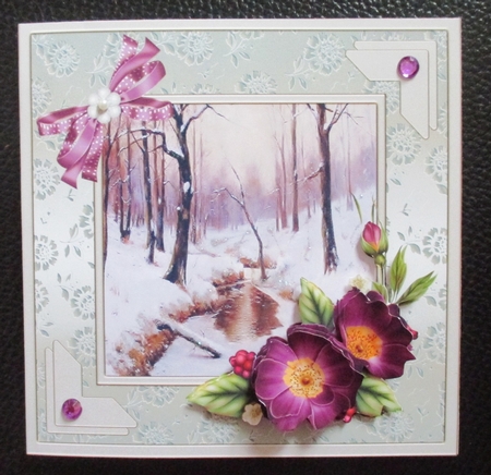 Floral and Vintage Scene by Davina Rundle