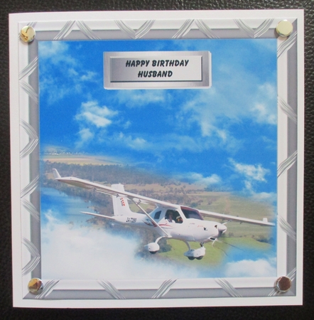Aircraft Card Front (6) by Davina Rundle