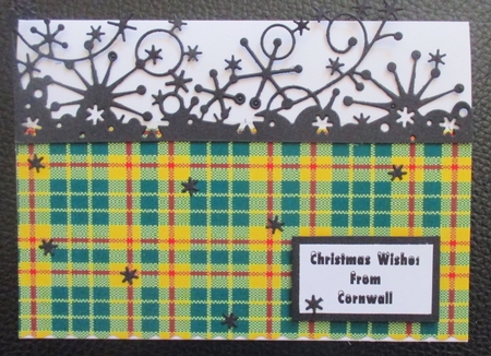 8" x 8" Faux Tartan Paper - Set One - Backing Papers by Davina Rundle