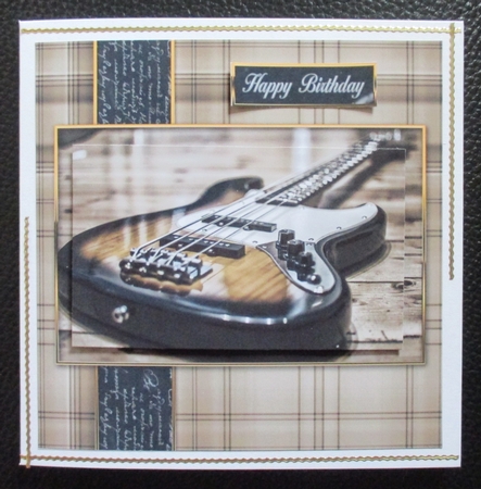 Bass Guitar by Davina Rundle