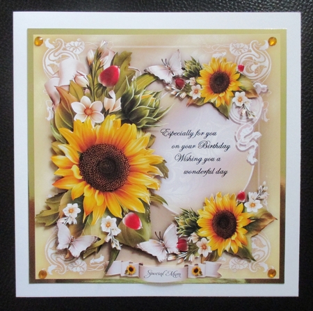 Sunflower Bouquet for All Occasion Mini Kit by Davina Rundle
