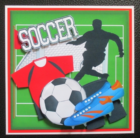 7x7 Soccer Junkie Mini Kit by Davina Rundle