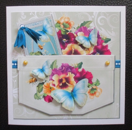 Pocket of Pansies by Davina Rundle