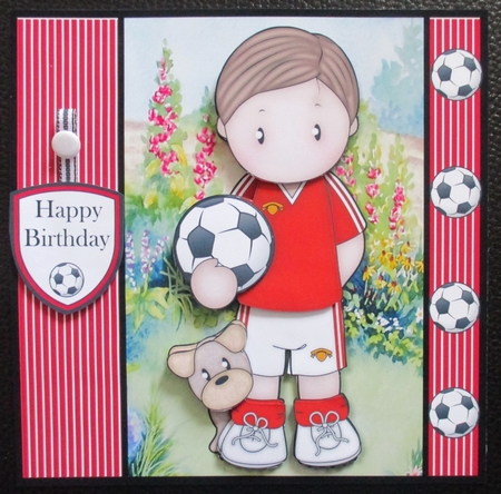 Football Andy Mini Kit with Ages  by Davina Rundle