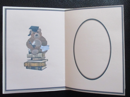 Insert for teddy bear graduation card, cup713362_2306 by Davina Rundle