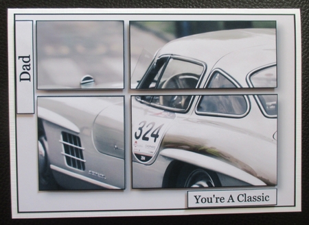 Classic Sports Car A5 by Davina Rundle