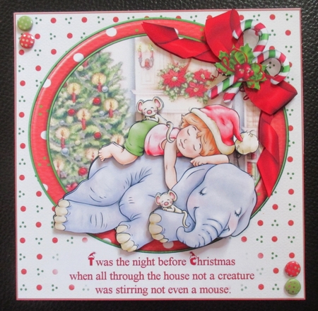 8x8 Twas the night before Christmas mini kit by Davina Rundle