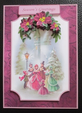 Vintage Carol Singing by Davina Rundle