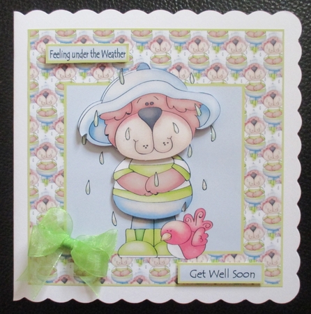 beary under the weather by Davina Rundle