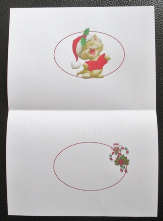 Catnip Christmas Fa-la-la-la-la-la-la-la-la insert by Davina Rundle