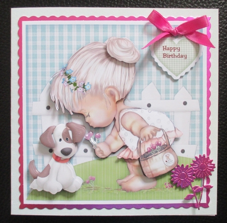 Lil Doll Nelly In The Garden Mini Kit by Davina Rundle