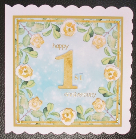 Floral Fantasy 1 - Dark Yellow Mini Kit by Davina Rundle