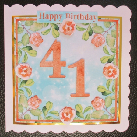 Floral Fantasy 1 - Peach Mini Kit by Davina Rundle