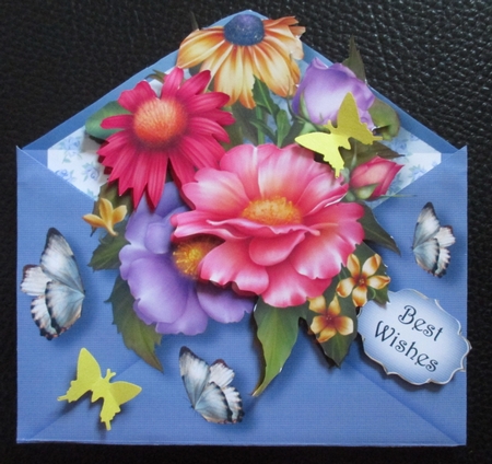 Envelope Of Flowers - Breath Of Summer by Davina Rundle