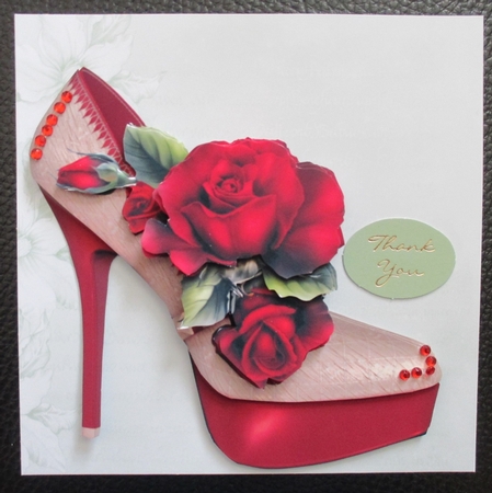 6 CU4CU Floral Backing Papers by Davina Rundle