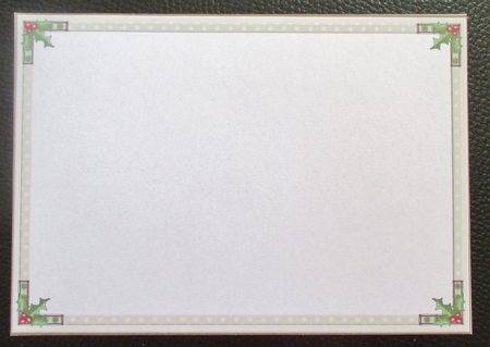 Christmas Robin Insert 2 by Davina Rundle