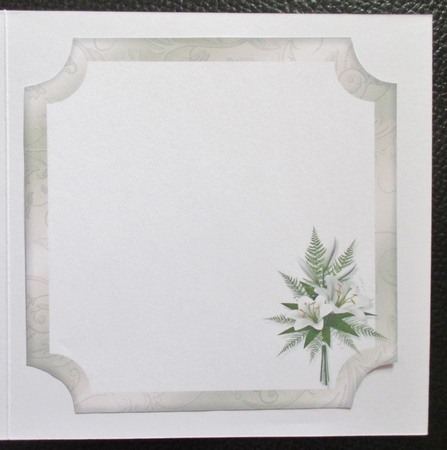 Sympathy Flowers Insert by Davina Rundle