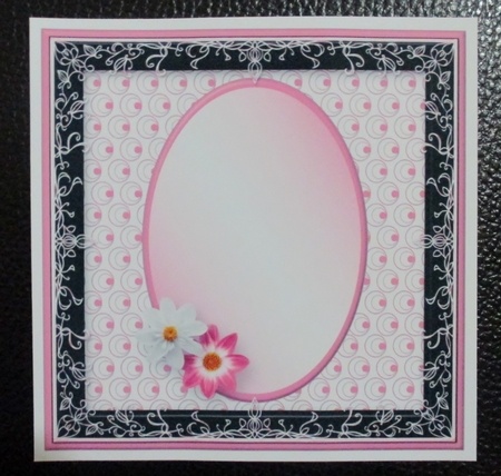 City Girl Decoupage Card Insert by Davina Rundle