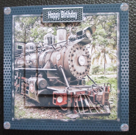 Steam Train Topper by Davina Rundle