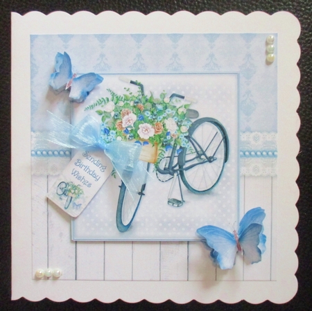 The Floral Bike by Davina Rundle