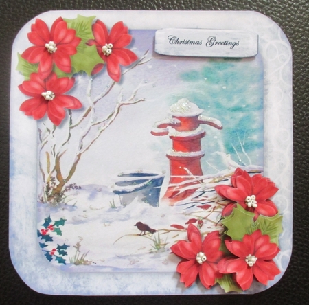 Garden In Snow by Davina Rundle
